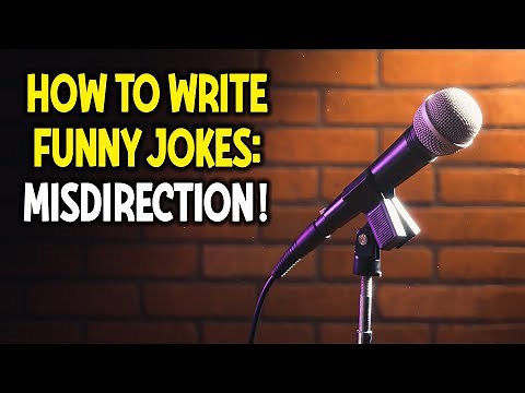 How To Write Hilarious One-Liner Jokes Using Misdirection! 🎤↪️😂