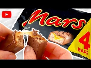 Mars | Milk Chocolate Bar with Caramel | ASMR Presentation & Opening | Interesting Sweet Food Facts