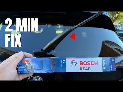 How to Replace the Rear Wiper Blade - BMW X3 (G01, 2018–2024)