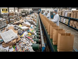 Inside the World's Largest Recycling Factories: How Trash Converts into Useful Products
