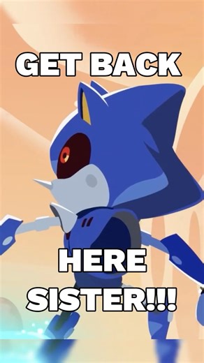 SAGE AND METAL SONIC BEING SIBLINGS☺️#sonicthehedgehog #memes #metalsonic #skit #dreggman #ytshorts