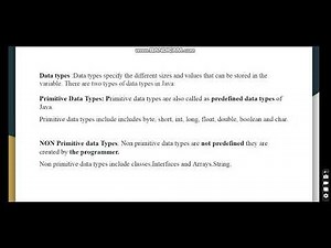 Understanding Data Types in Java: A Complete Guide!