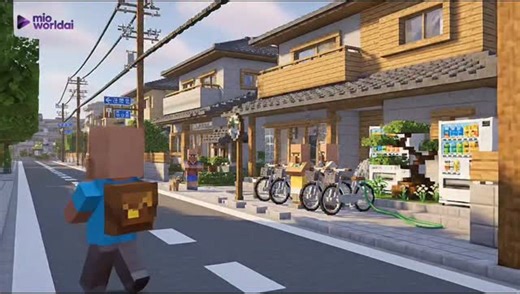 mio Jack on Instagram: "🇯🇵✨ Japan reimagined in the Minecraft world — from peaceful temples and family dinners to bullet trains crossing endless green fields, every block tells a story of beauty, culture, and modern life ✨ #JapanMinecraft #CinematicMinecraft #BlockToReality #MinecraftWorld #japan"