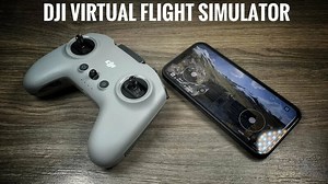 DJI Virtual Flight Simulator Demo - How To Setup Controller & Goggles