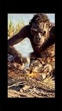 GIANT HIPPO AT THE RIVERBANK | One-Take Prehistoric Standoff Under the African Sun