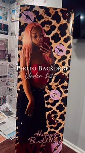 6-foot photo backdrop for under $20?! Let me put y’all on real quick!Tools used:✨ Hot glue gun✨ X-Acto knife✨ Mounting tape✨ 4 foam boards✨ Poster from Walgreens#BudgetFriendlyDecor #DIYBackDrop #EventPlanning #walgreensbanner #PartyOnABudget #photobackdrop #bigmama | Chay Jackson