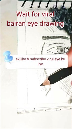 Easy viral eye drawing/bairan eye sketch #eyedrawing #easydrawing #sketching #shorts