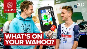 A bike computer, or head unit, is one of the most important bits of equipment for cyclists. It can show maps, power data, heart rate, elevation and loads more, helping inform and improve your riding. But what do top pros have showing on theirs? Si got hold of former world champion Mads Pedersen’s head unit and asked Adam Yates what’s on his Wahoo! | Global Cycling Network
