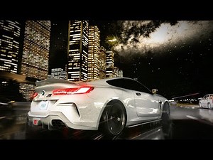 Drifting with BMW M8 through Dubai City | Assetto Corsa