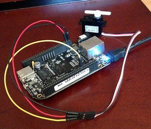 Web Controlled Servo From A BeagleBone Black