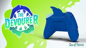 Still plenty of time to enter the Microsoft Rewards Sweepstakes for a chance to win 'The Devourer'! Five up for grabs and, yes, the fin is part of the controller. Entries close on May 12th, full details here: https://aka.ms/DevourerSweepstakes | Sea of Thieves
