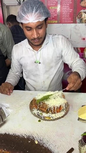 2kg cheese 🧀 sandwich 🥪😱in Mumbai🤤 #streetfood
