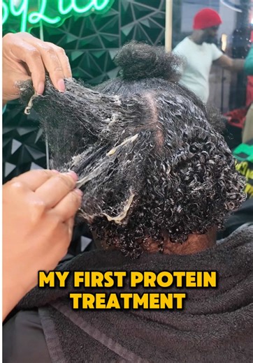First Protein Treatment and Split Ends Cut Experience
