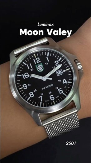 The Luminox Moon Valey ⌚️2501.M - is built for everyday. #luminox #luminoxid #SwissMade #jamtangan