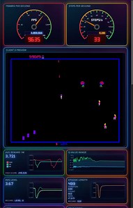 Don't crash my server, but: you can now watch Live Robotron as the Robotron AI trains on 50 instances at once, hitting 10,000fps...https://t.co/eJRpuTGIJC