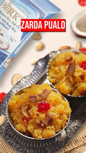 Vismai Food on Instagram: "Zarda Pulao - Valentine’s special! Hello Foodies, This Valentine’s, I’m sharing a recipe that’s close to my heart. The first dish I ever cooked for my wife was this Zarda Pulao and she instantly fell in love with it. For me, the secret is always the rice and today I’m using Sri RK Raw Rice. Aged, non-steamed, and naturally aromatic, it makes the pulao perfectly fluffy. Do try this and make it for your special ones. Telugufood Southindianfood Ratnadeep Vismaifood Srirkr