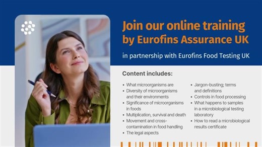 Bacteria Co for the bewildered; ‘a beginners’ guide to food microbiology’ training by Eurofins | Eurofins Food Water Testing UK IE