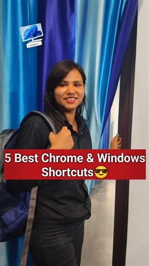 5 Best Chrome & Windows Shortcuts😎🔥#tlscomputer #window # #computereducation #computer #gurmeetsir