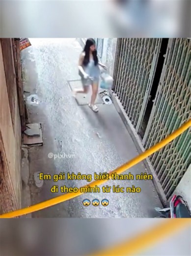 Em gái không biết thanh niên đi theo mình từ lúc nào 😨 #antoan #anninh #canhbao #shorts #plxhvn #phapluatxahoi