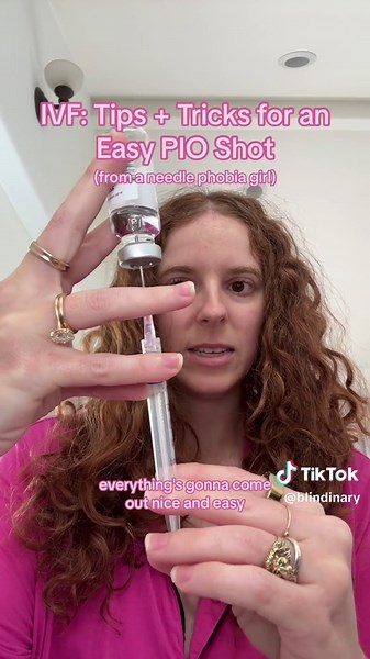 IVF: Tips Tricks for an Easy PIO Shot with Auto-Injector