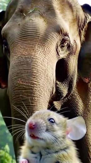 The story of Elephant and mouse | ai viral video