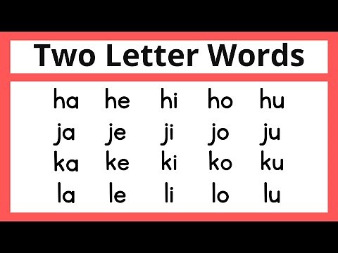 Blending TWO-LETTER WORDS - Part 2 | Two Letter Words Reading Fluency Building | Phonics Reading