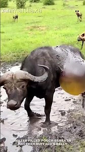 The buffalo herd saved their teammate.