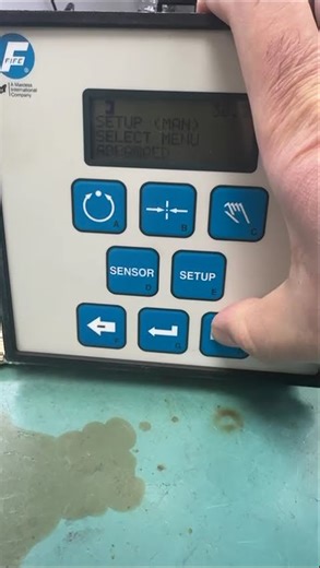 Test Run After Repair - Fife Web Guide Controller - Polaris DP-20