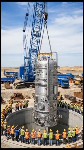 crane loses control while lifting giant machine 🏗️ #construction #engineering #fail