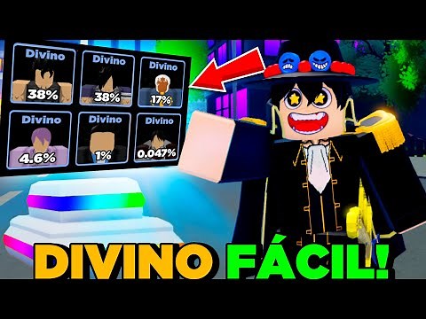 O SEGREDO PRA PEGAR DIVINO NO ANIME FIGHTERS!!