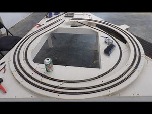 Starting an N-scale layout build in the new workshop