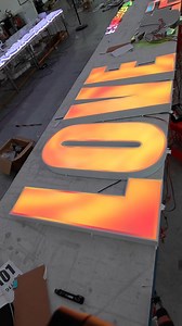 We can make different colors for you like this #sign#signage #design #signagedesign #ledlight#signature #lightbox #lamplight #ledlightstrip #led#logodesign #sourcefactory #shop #store #abyss#foryou | 罗鹏