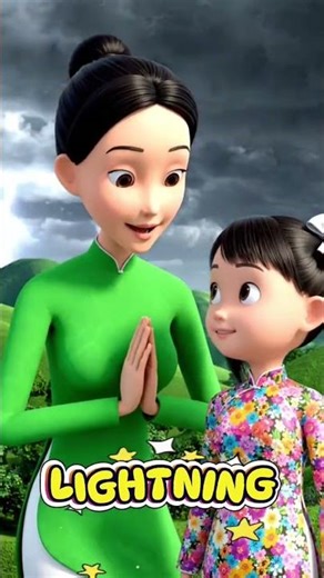 KidsStorm, Lightning, Thunder là gì? ⛈️ Học tiếng Anh cho bé | English for Kids