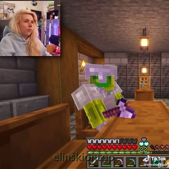 @Elina 💚 #fyp #real #lol #minecraftHelden