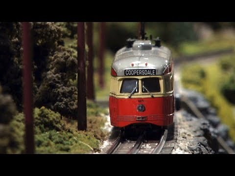 The Choo Choo Barn Model Train Layout in Strasburg Pennsylvania