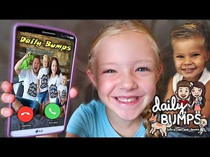 Calling Daily Bumps *OMG* They Answered!! & I Get to Talk to Ollie!! (Skit)