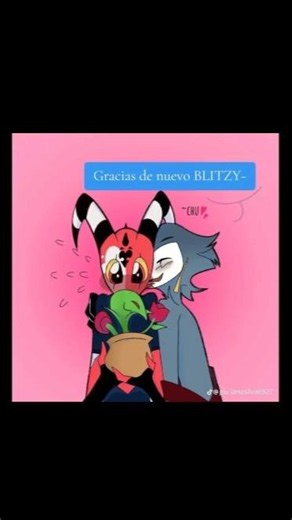 Blitzø Quiere besos de Stolas #Stolblitz #helluvaboss