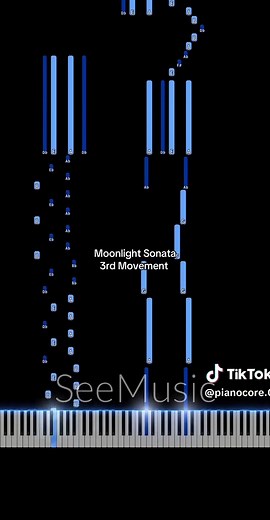 Learn Moonlight Sonata - 3rd Movement on Piano