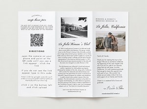Wedding Brochure - Etsy
