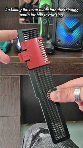 Hair Texturizing Tool jig.