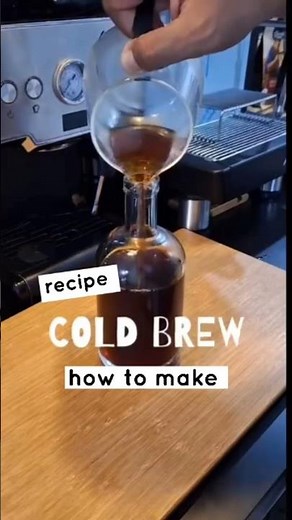 Brew PERFECT Cold Coffee Recipe at Home!