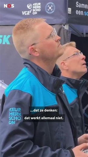 Glazenwassen met een drone