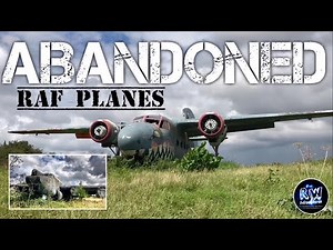 ABANDONED RAF Planes at Old World War 2 Airfield