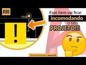 How to Fix "Yellow Exclamation Marks" in Dimensions in AutoCAD - Mastering AutoCAD 2020 Series #86