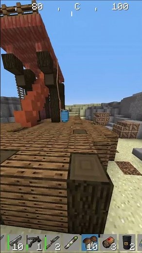 Rust in Minecraft #shorts #minecraft #rustex #rust #rustminecraft #survivalminecraft #survivalgame