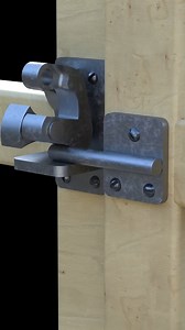 Automatic gate lock mechanism #slidinggatelock #diy #doorlatch #doorlock #diyideas #homemade #tools #creativeideas #irondoorlatch #autolock | Share knowledge with me