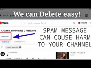 SPAM MESSAGE HOW TO ERASE?(Easily) STEP BY STEP