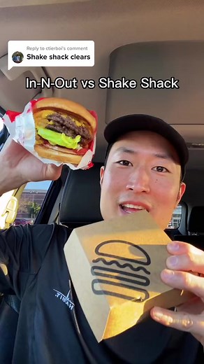 In-N-Out Vs Shake Shack burger food review #innout #innoutburger #shakeshack #shakeshackburger #foodreview #foodreviewer #recipe #viralrecipe #fyp #recipeideas #recipeshare #recipereels #recipevideo #foryoupageviralシ゚ #foryoupageviral | Shophocho