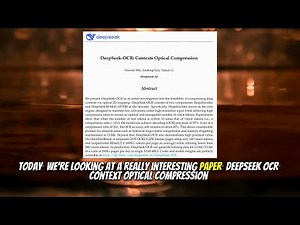 DeepSeek-OCR: Contexts Optical Compression (Oct 2025)