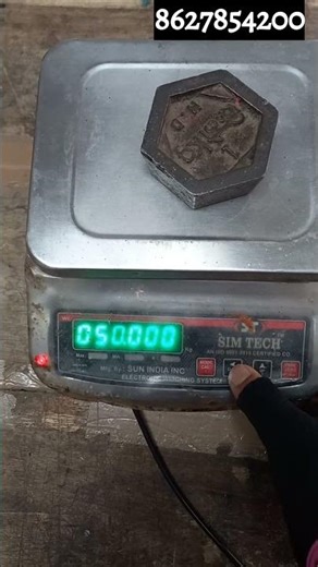 Weighing machine calibration 20kgs 2grams